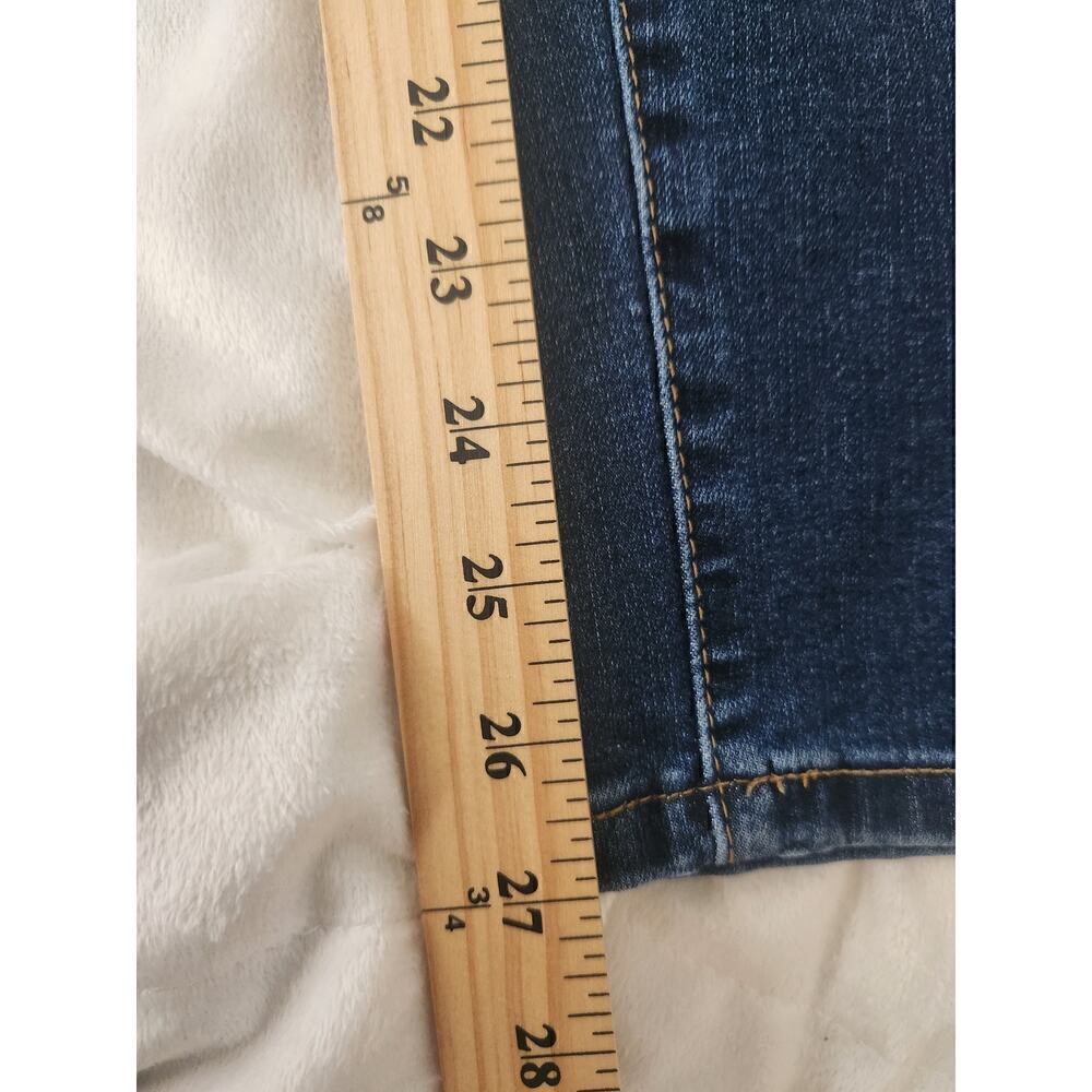 Judy Blue Boyfriend Fit Jeans sz 27 straight leg med wash classic preppy stretch - Picture 9 of 10